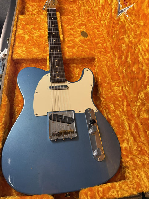 2020 Fender Custom Shop Limited Edition 1960 Telecaster Reissue - Aged Lake Placid Blue -