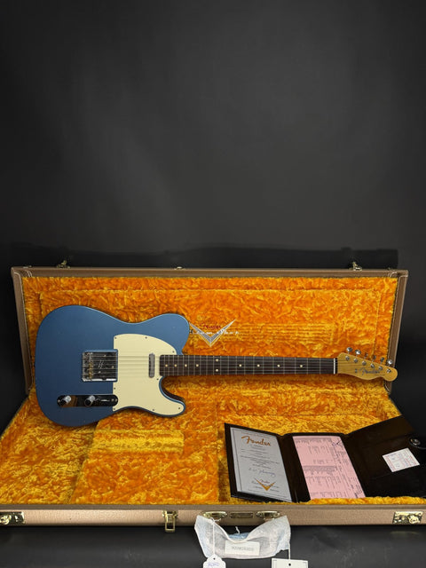 2020 Fender Custom Shop Limited Edition 1960 Telecaster Reissue - Aged Lake Placid Blue -
