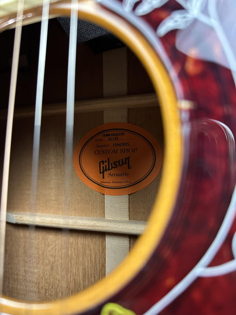 2013 Gibson Custom Hummingbird Elite - Heritage Cherry Sunburst -