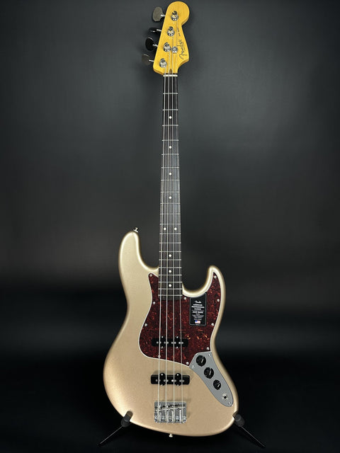 Fender American Professional Classic Jazz Bass - Faded Firemist Gold