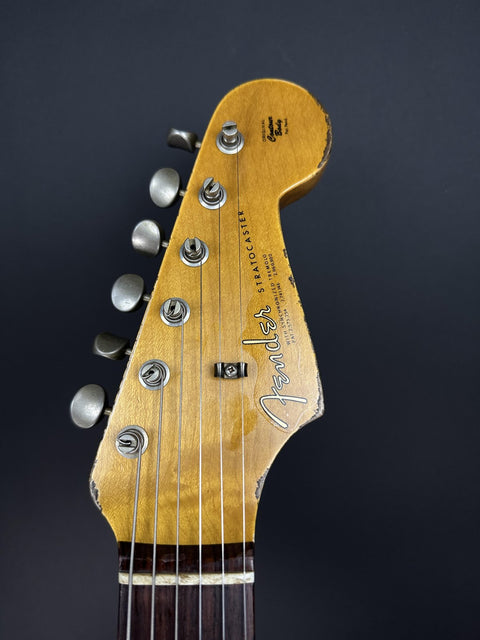 Fender Custom Shop 1963 Stratocaster Super Heavy Relic - Candy Apple Red -