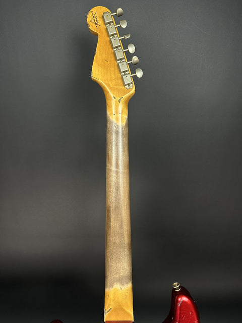 Fender Custom Shop 1963 Stratocaster Super Heavy Relic - Candy Apple Red -
