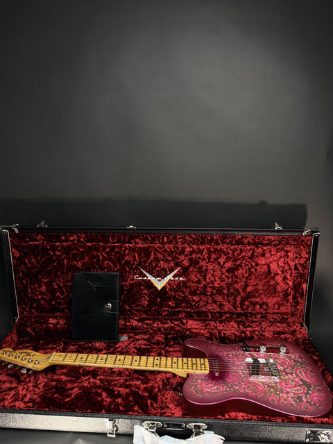 2019 Fender Custom Shop Masterbuilt Jason Smith 1968 Telecaster Relic - Pink Paisley -