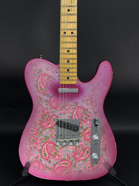 2019 Fender Custom Shop Masterbuilt Jason Smith 1968 Telecaster Relic - Pink Paisley -