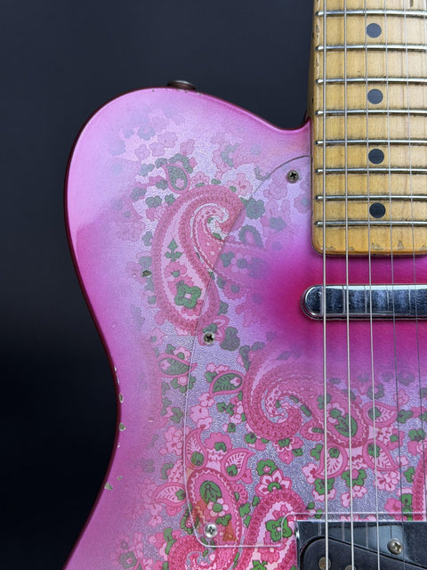 2019 Fender Custom Shop Masterbuilt Jason Smith 1968 Telecaster Relic - Pink Paisley -