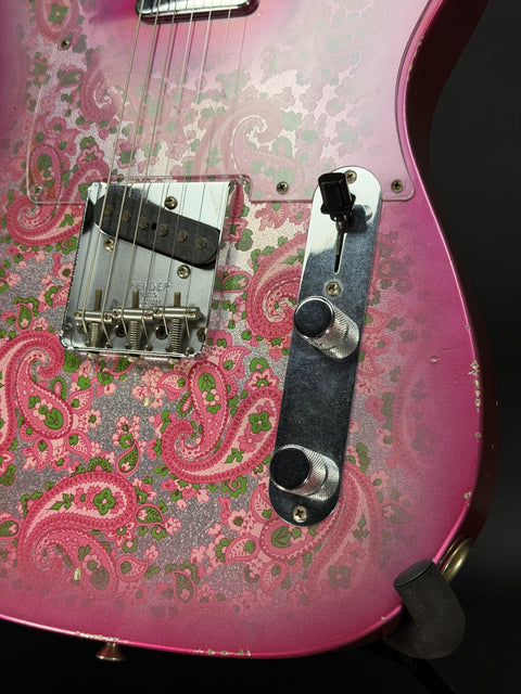 2019 Fender Custom Shop Masterbuilt Jason Smith 1968 Telecaster Relic - Pink Paisley -