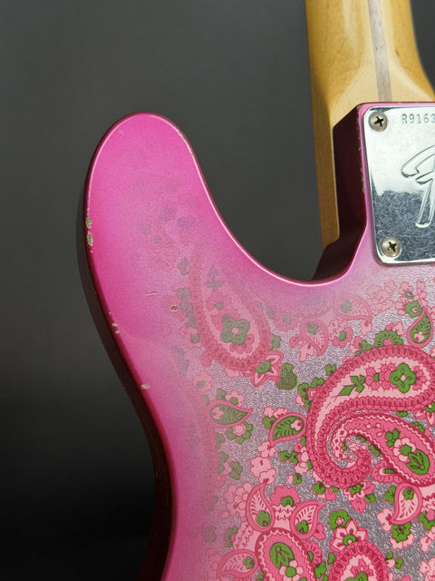 2019 Fender Custom Shop Masterbuilt Jason Smith 1968 Telecaster Relic - Pink Paisley -