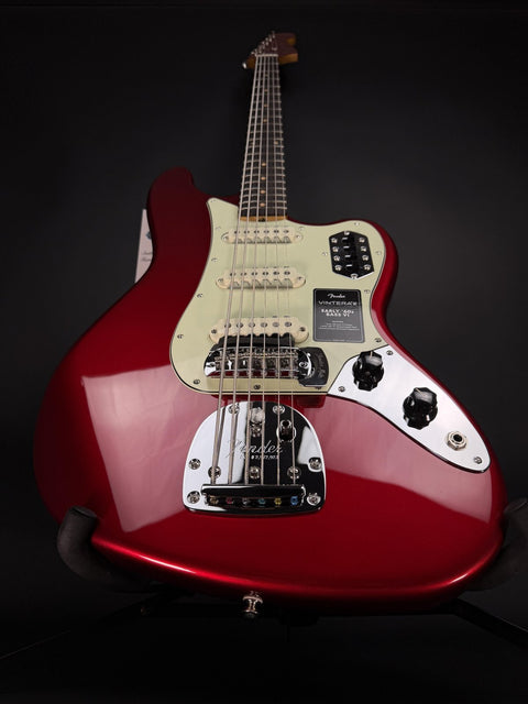 Fender Vintera III Early '60s Bass VI - Candy Apple Red -