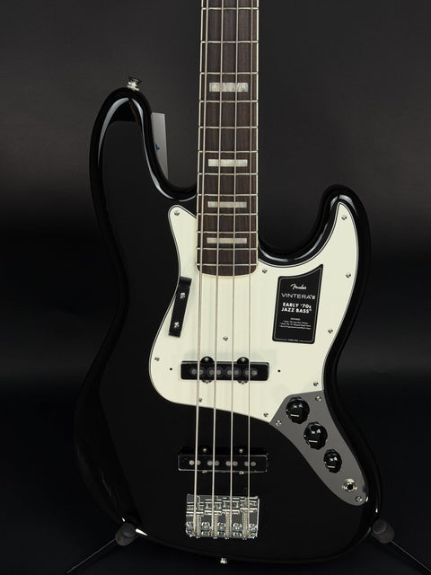 Fender Vintera III Early '70s Jazz Bass - Black -