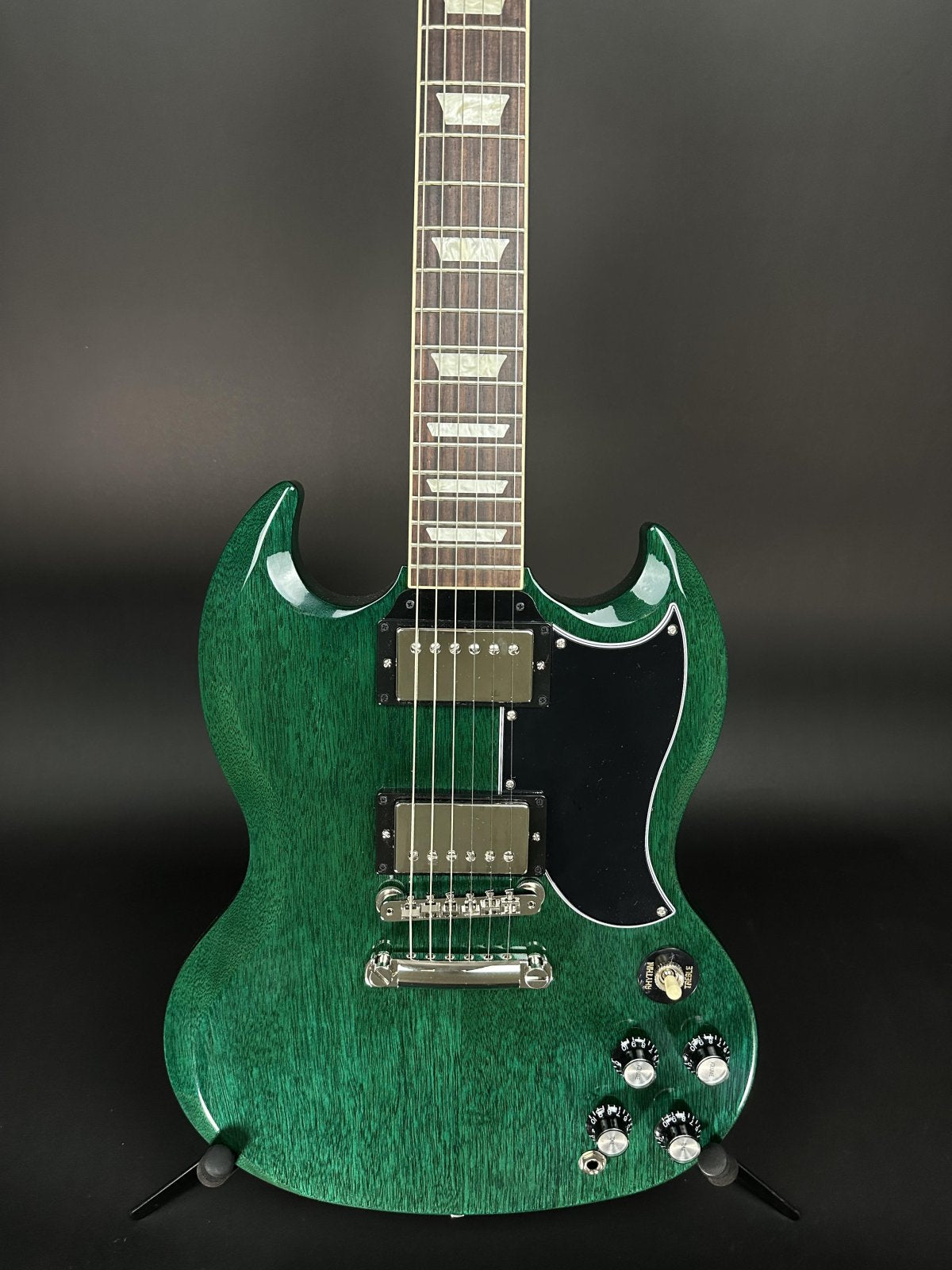 Gibson SG Standard '61 Stop Bar Translucent Teal – Grayson's