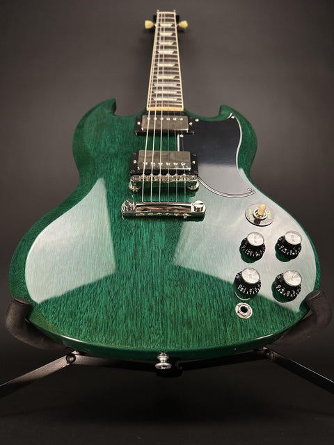 Gibson SG Standard '61 Stop Bar Translucent Teal -