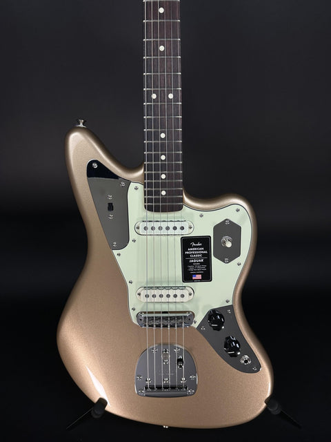 Fender American Professional Classic Jaguar - Faded Firemist Gold