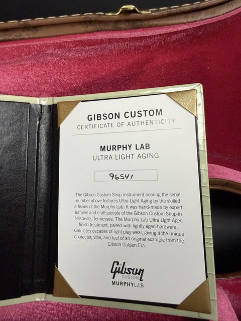 Gibson Custom 1959 Les Paul Standard Reissue Ultra Light Aged - Factory Burst -
