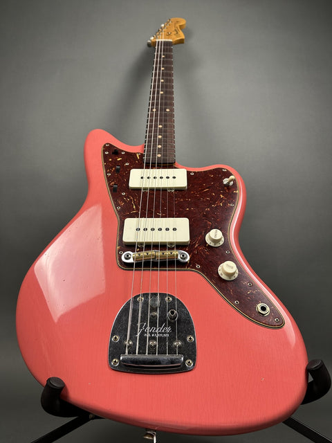 Fender Custom Shop 1962 Jazzmaster Journeyman Relic - Super Faded Aged Fiesta Red - 