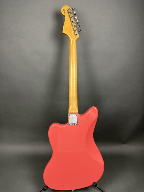 Fender Custom Shop 1962 Jazzmaster Journeyman Relic - Super Faded Aged Fiesta Red - 