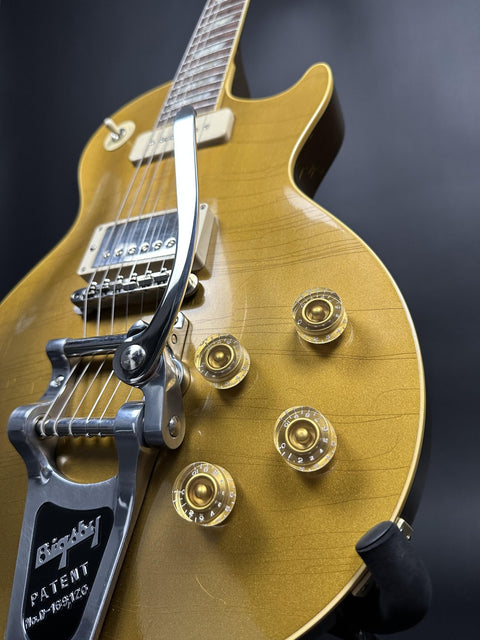 2023 Gibson Custom M2M 1955 Les Paul Standard Bigsby Murphy Lab Ultra Light Aged - Double Gold -