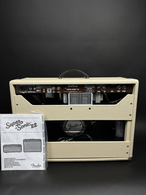 2018 Fender Super-Sonic 22W Amplifier - Blonde -