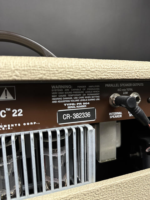 2018 Fender Super-Sonic 22W Amplifier - Blonde -