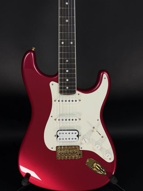 Fender Custom Shop Custom Stratocaster HSS NOS - Magenta Pearl w/ Painted Headcap -