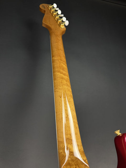 Fender Custom Shop Custom Stratocaster HSS NOS - Magenta Pearl w/ Painted Headcap -