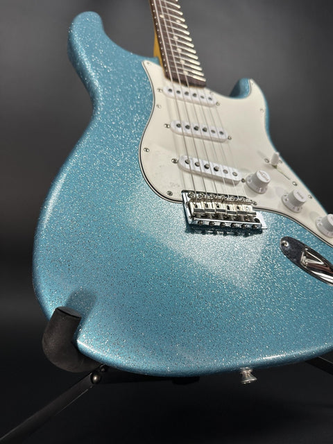 Fender Custom Shop 1960 Stratocaster Closet Classic - Aged Teal Green Metallic Sparkle