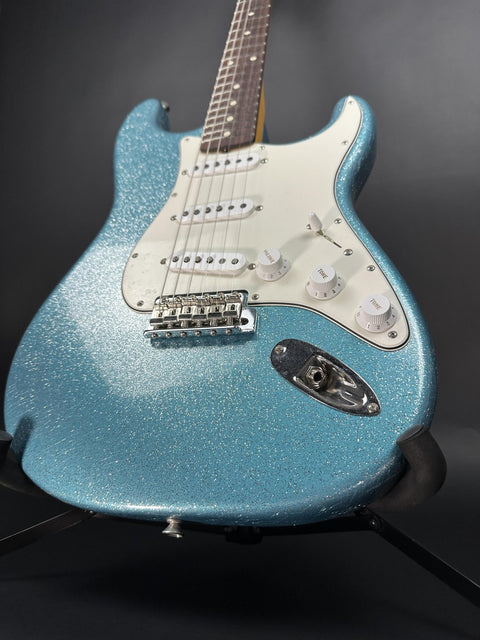 Fender Custom Shop 1960 Stratocaster Closet Classic - Aged Teal Green Metallic Sparkle