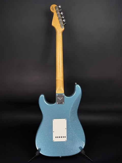 Fender Custom Shop 1960 Stratocaster Closet Classic - Aged Teal Green Metallic Sparkle