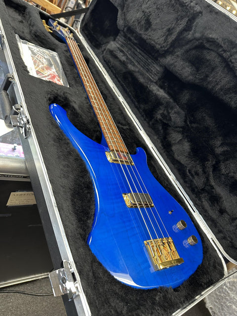 2012 Rickenbacker 4004 Cheyenne 4004cii Transparent Blue - 