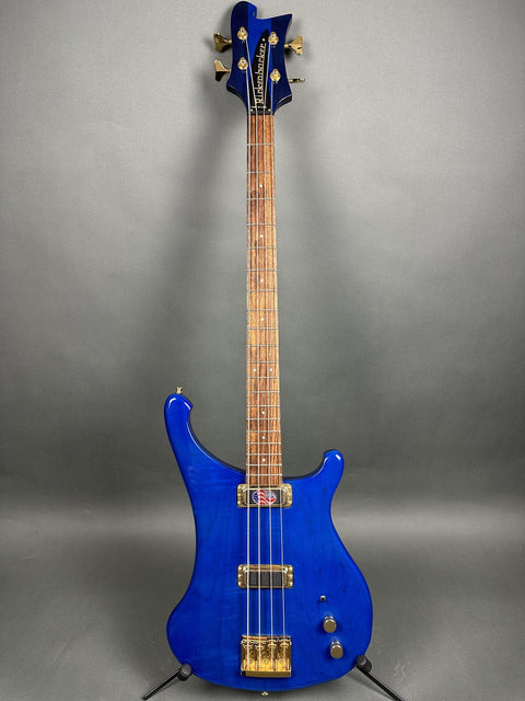 2012 Rickenbacker 4004 Cheyenne 4004cii Transparent Blue - 