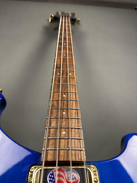 2012 Rickenbacker 4004 Cheyenne 4004cii Transparent Blue - 