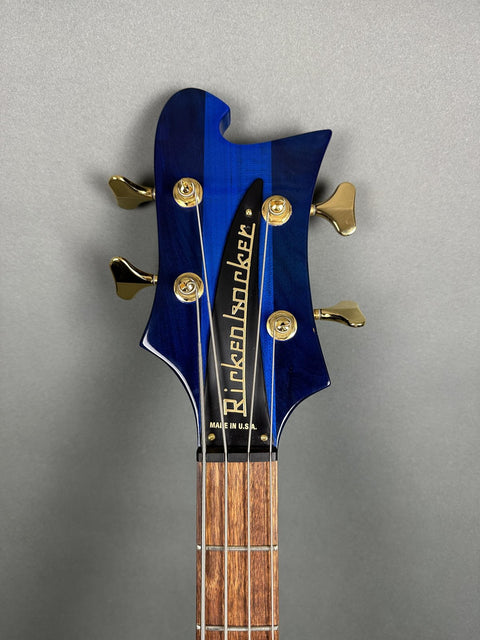 2012 Rickenbacker 4004 Cheyenne 4004cii Transparent Blue - 