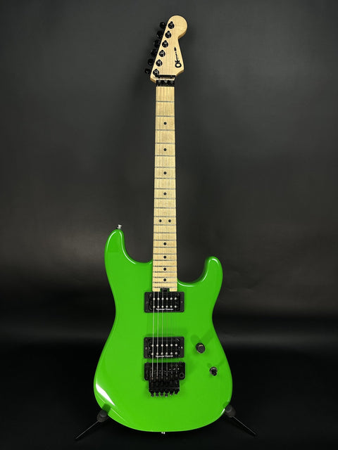 2008 Charvel USA San Dimas Style 1 HH FR - Slime Green