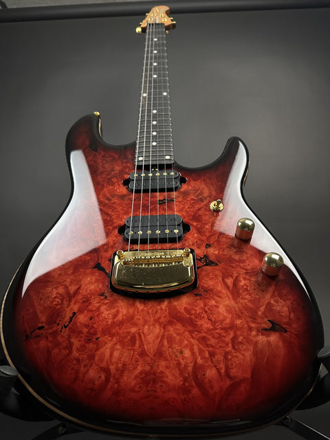 2020 Ernie Ball Music Man Jason Richardson Cutlass - Rorschach Red -