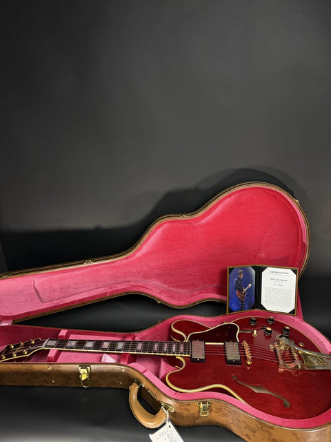 2022 Gibson Custom Limited Edition Noel Gallagher 1960 ES-355 - 60s Cherry Murphy Lab Aged