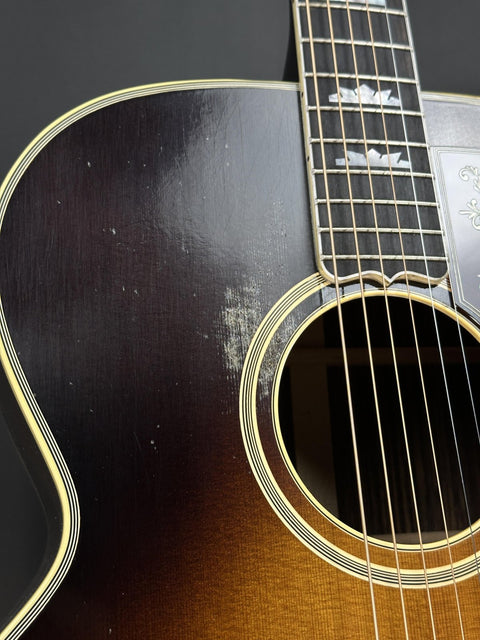 Gibson Custom Shop Murphy Lab Pre-War SJ-200 Rosewood Light Aged - Faded Vintage Sunburst -