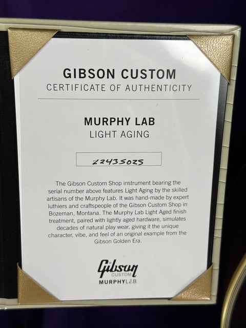 Gibson Custom Shop Murphy Lab Pre-War SJ-200 Rosewood Light Aged - Faded Vintage Sunburst -