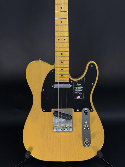 Fender American Professional Classic Telecaster - Butterscotch Blonde -