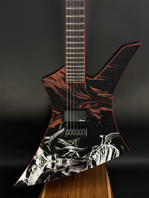 Jackson X Series Limited Edition Kelly™ KE HT, Amaranth Fingerboard, Diablo -