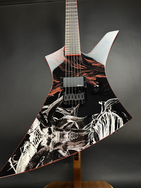 Jackson X Series Limited Edition Kelly™ KE HT, Amaranth Fingerboard, Diablo -