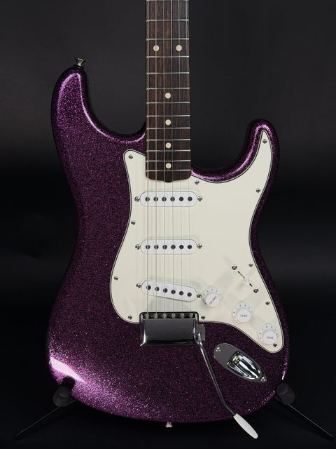2023 Fender Custom Shop 1960 Stratocaster - Aged Magenta Sparkle -