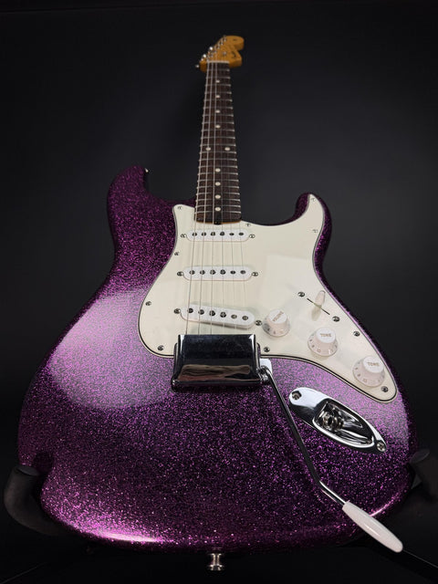 2023 Fender Custom Shop 1960 Stratocaster - Aged Magenta Sparkle -