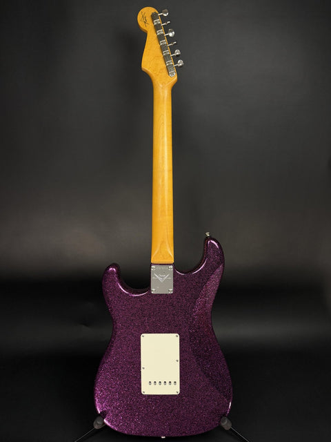 2023 Fender Custom Shop 1960 Stratocaster - Aged Magenta Sparkle -