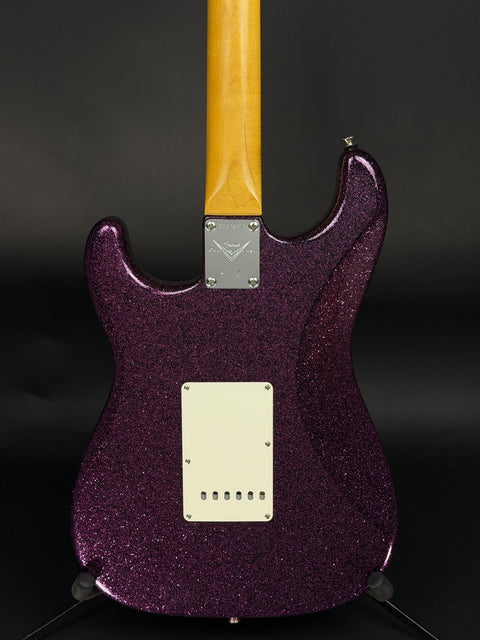 2023 Fender Custom Shop 1960 Stratocaster - Aged Magenta Sparkle -