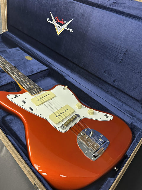 Fender Custom Shop 1962 Jazzmaster Time Capsule Painted Headcap - Candy Tangerine -