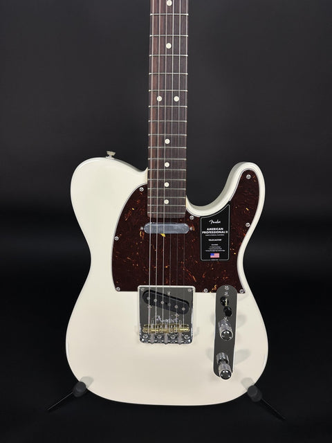 Fender American Professional II Telecaster - Olympic White Rosewood Fingerboard -