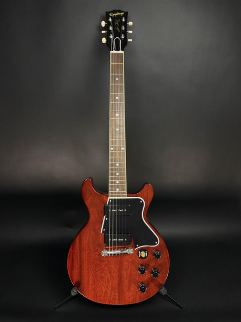 Epiphone Inspired By Gibson Custom 1960 Les Paul Special Double Cut Reissue - Cherry Red -
