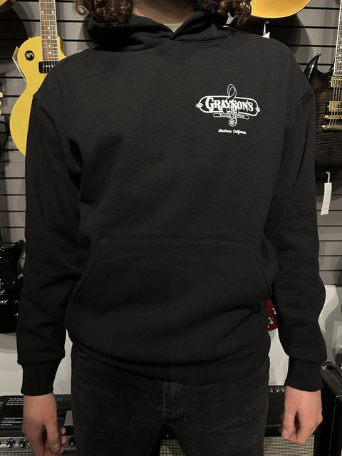 Grayson's Premium Hoodie - Black w/ Showroom -