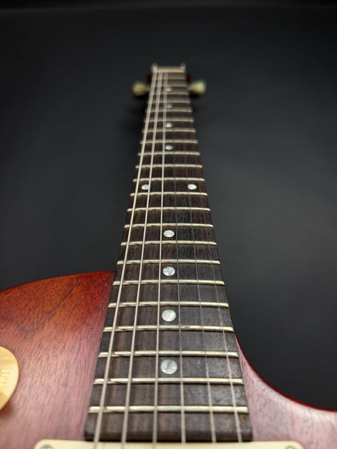 2002 Gibson Les Paul Junior Special with Humbuckers - Worn Cherry -