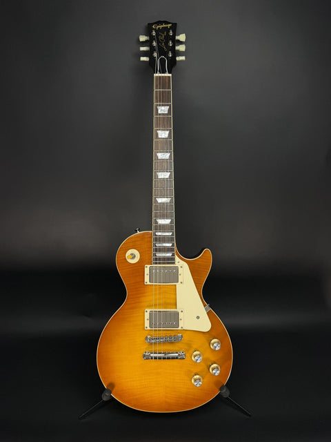 2024 Epiphone Inspired By Gibson Custom 1960 Les Paul Standard Reissue - Iced Tea Burst