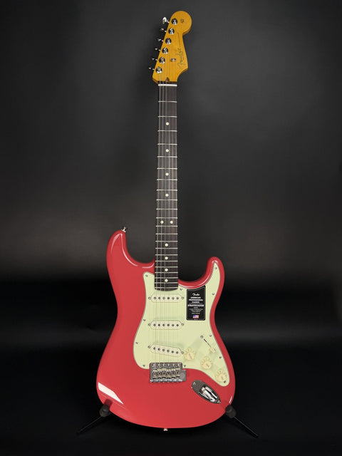 Fender American Professional Classic Stratocaster - Faded Dakota Red -